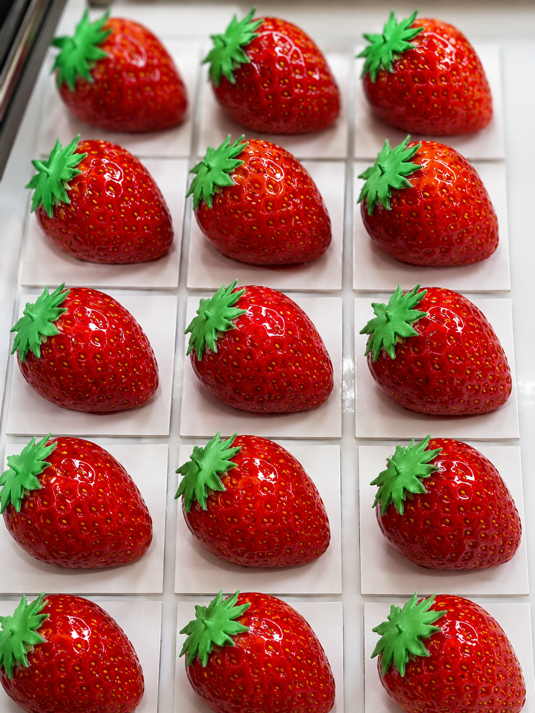Stampo Frutta Realistica Monoporzione Fragola
