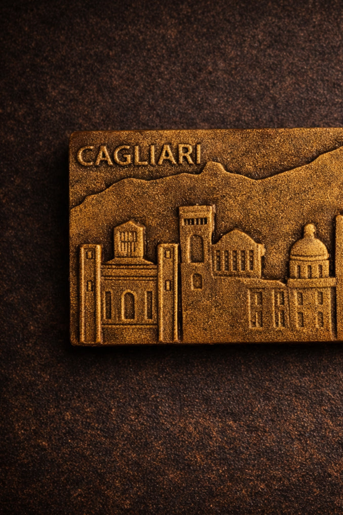 Card di Cioccolato Skyline di Cagliari
